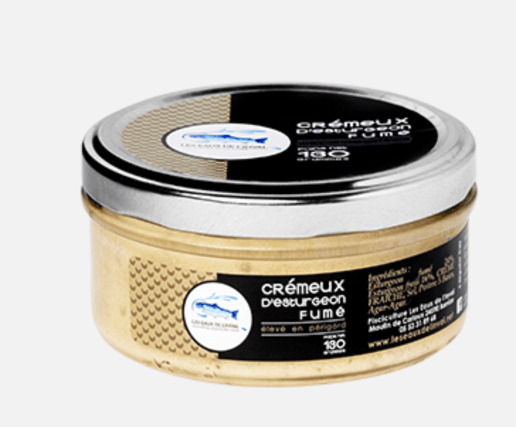 Crémeux d'esturgeon fumé - 130 g