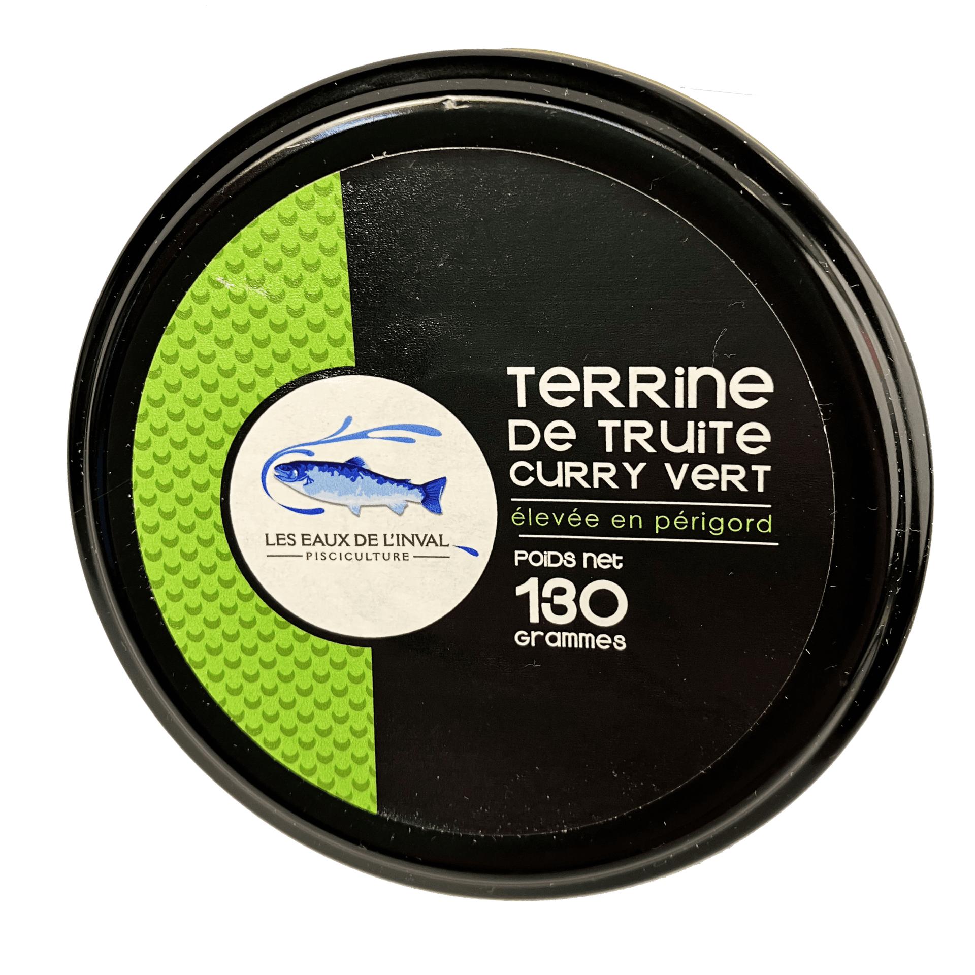 Terrine de truite au curry vert - 130 g