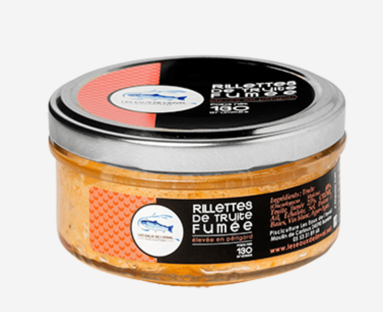 Rillettes de truite fumée 130g