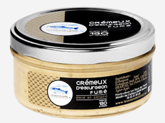 Crémeux d'esturgeon fumé - 130 g